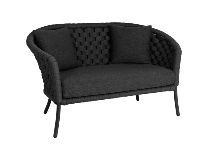 Cordial Luxe Dark Grey 2 Seater Sofa 1 Storm.jpg