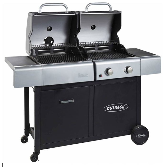 Outback Dual Fuel 2 Burner BBQ and Free Cover NO HANDLE 1.png