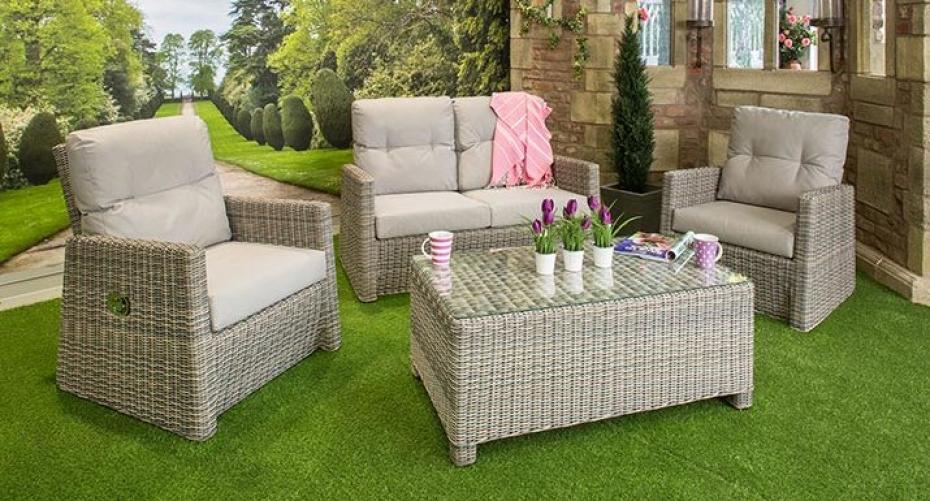 Can I Leave Out The Cushions On My Synthetic Rattan Garden Furniture When It Rains?
