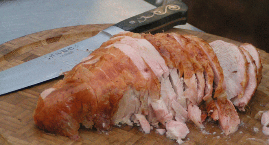 How To Cook A Christmas Turkey Breast With Bacon And Cranberry On The Traeger Pro 22 Wood Pellet Grill